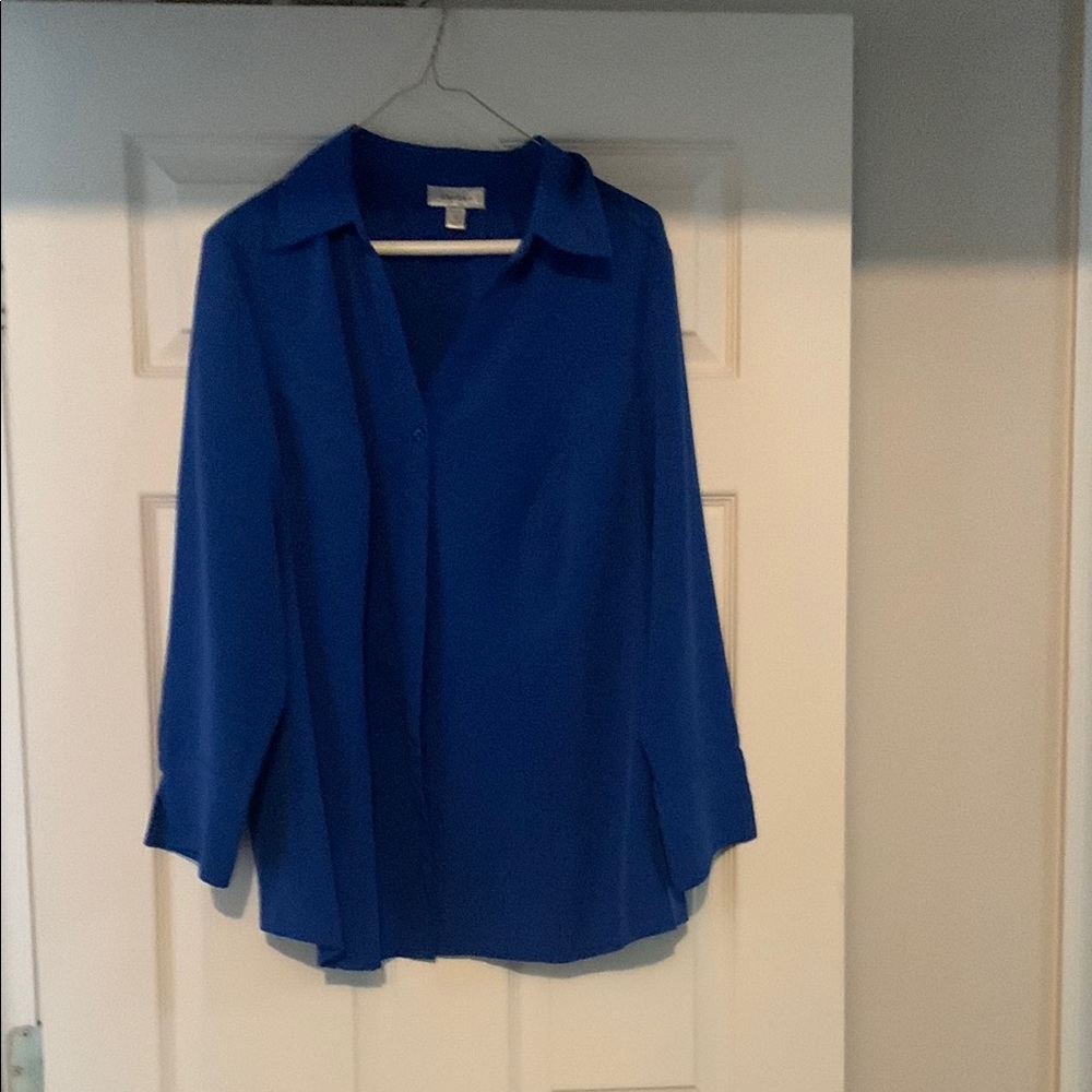 Dress Barn Royal Blue Women's Blouse